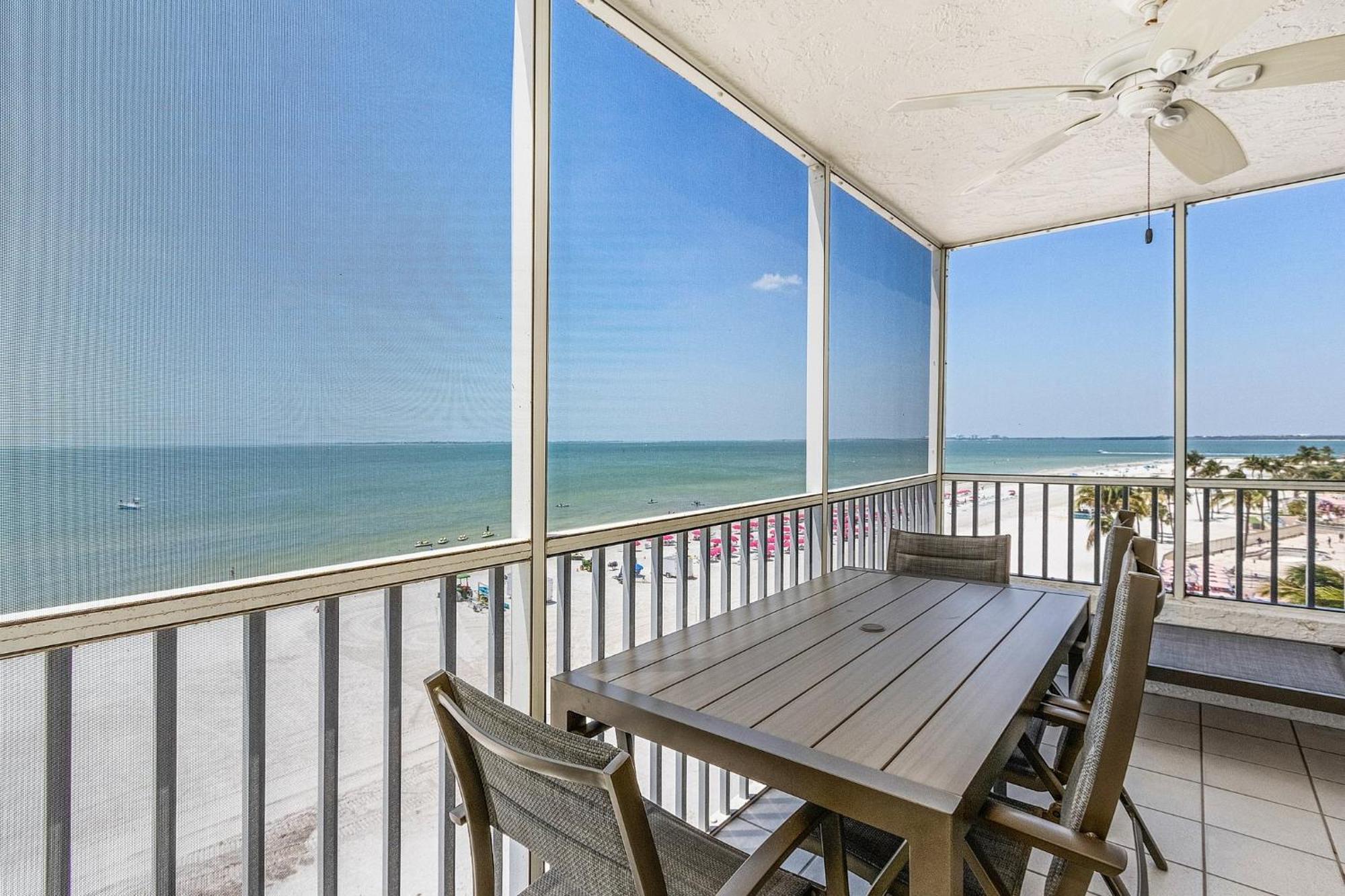 Fantastic Gulf Front Condo On The North End Of The Island - Beach Villas # 504 Condo Fort Myers Beach Eksteriør bilde